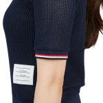 [오늘출발] 톰브라운 FJP077A J0070 415 여자 카라 반팔 니트 : BECODE