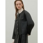 [나인(Atelier Nain)](광주신세계)(택가:189,000원)베니 셋업 레더 자켓(JK-2978) : 신세계백화점