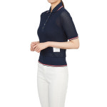 [국내배송][15%중복쿠폰] 톰브라운 FJP077A J0070 415 여자 카라 반팔 니트 : BECODE