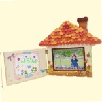 1인용 클레이공예 유아 사진 액자만들기 diy 키트 주간보호센터 실버 : 라라미유