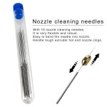 미국직배송  XIFOWE MK8 노즐 24피스 3D 프린터 압출기 황동 0.2mm 0.4mm 0.6mm 0.8mm 1.0mm CR-10 DIY 도구 및 금속 보관 상자 포함 CR... 