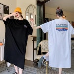 여성 반팔 원피스 77size 여름 캘리포니아 마트룩 마실룩 롱원피스 2colors : 아폴로엔젤