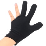 3손가락 당구 장갑 세손 왼손 오른손 당구장 세손가락 : 그림기린