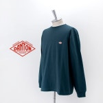 단톤 저지 크루넥 티셔츠 [DT-C0133]  38 딥그린 : 재팬피스 스토어