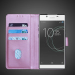 갤럭시 지 제트 z 폴드 플립 6 5 4 3 부모님 카드 지갑 가방 파우치 케이스 소니 Xperia L1 용 커버 PU 가죽 G3311 G3313 카드홀더 휴대폰... 