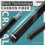 당구 큐대 CRICAL CL-01 큐 탄소 섬유 블랙 테크 샤프트 38 조인트 핀 4 가지 스타일 12.5mm : 맹맹