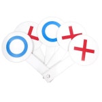야유회게임 회사워크샵 명랑운동회 OX게임 오엑스 팻말 : 체리의 소양