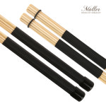 Bamboo 드럼 로드 스틱 저소음 어쿠스틱 : 뮐러악기