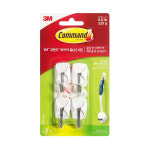 3M 코맨드 부착식 벽후크걸이 와이어 훅 고리 (소) 4P : 추천 가성비 마트