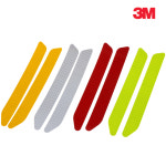 3M 초고휘도 반사 테이프 스티커 리플렉터 반사지 원형 : 세미카