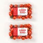 스테비아 토마토 방울토마토 500g+500g (총 2팩) : 대한민국농수산
