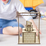 과학 실험 키트 마술 DIY 우물 교육 보조 목재 개발 세트 생일 선물용 스템 소년 소녀 : 킹덤컴퍼니