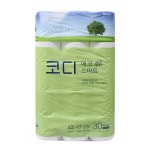 스마트 두루마리 티슈 코디 롤 화장지 30롤  에코 천연 펄프 : 아크로프레임