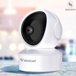 IP CCTV 카메라 고화질 가정용 홈 캠 무선 실내 야간 강아지 아기 : 프롬제이원