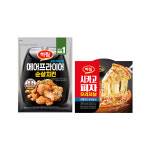 에어프라이어순살치킨 480g 1개+시카고 피자 370g 1개 : 맛있는 이야기