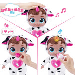 레인보우콘 베이비콘 라지 아기 애착 인형 돌보기 침대 동생 베이비돌 : 아이비젼토이