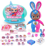 레인보우콘 베이비콘 라지 아기 애착 인형 돌보기 침대 동생 베이비돌 : 아이비젼토이