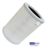PUREBURG M-001 교체 필터 IMUNSEN M-001B 및 M-001W 공기 청정기와 호환, H13 4단계 여과 활성탄 2-in-1 : 다-이지