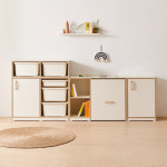 유아 책상 선반장 세트 어린이 바구니 수납장 E0 아동 키즈 아이방 : 공간의감각