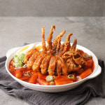 푸딩팩토리 튀김용 불꽃 통오징어 (3마리) 750g 바삭 떡볶이 사이드 간식 : 푸딩팩토리몰