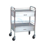 지엠 회진카서랍2식 상1하1중 IC-650 병원카트 600mm X 450mm : 세븐메디