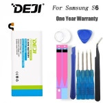 DEJI G9200G9208G9209 세트 삼성에 적합한 S6 배터리 실제 용량 2550mAh 내부 배터리 교체 무료 공구 키트 포함 : 월드셀렉커머스