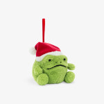 젤리캣 Jellycat Ricky Rain 프로그 크리스마스 행잉 데코레이션 8cm : 담다:DAMDA