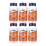 6개 Now Foods 나우푸드 알파리포산 엑스트라 스트렝스 600mg 60 베지캡슐 가성비 718029 : 리조다