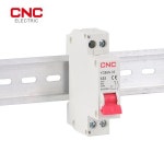 CNC YCB6N-32 미니어처 회로 차단기 가정용 안전 전기 스위치 MCB 6-32A 1P  N 상 중립 회로 차단기 : 바이에이블스토어