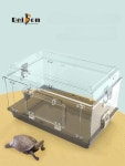 파충류 사육장 쉼터 곤충 아크릴 부화장 투명 도마뱀 투명한 빈 케이지 아크릴케이지 : 쁨 ppeum
