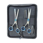 모모 강아지 고급 미용가위 숱가위 세트 펫전용 가위 : 루나영