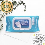 도톰한 해동지 티슈 미트페이퍼 70매 안심 행주 업소용 캡형 기름휴지 크린 두꺼운 주방타올 에코 : 데일리잭팟