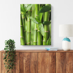 왕죽도 대나무 그림 사무실 카페 액자 초소형 20x28cm : 사각사각해