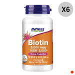 나우푸드 비오틴 5000mcg 활력 에너지 추천 12개월분 : 비엔엠코리아