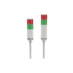 [케이지오토] 60Φ 싸인 타워 KG-60SB-D2-2L (DC24V) / KG-60SB-V2-2L (AC220V) 60파이 타워램프 2단 점등/부져 : 주식회사 동광계전