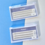 트루픽 일자형 속눈썹 블랙 연장 세트 7 9 mm 셀프 키트 가닥 부분 아이래쉬 : 아인 스토어