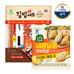대림냉장ㅣ명품김밥세트 520g x1개 +새콤달콤유부초밥 320g x1개 : 신세계라이브쇼핑
