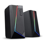 영화 게임 현장 사운드 LED USB 스피커 / 게이밍 PC 추천 컴퓨터 데스크탑 : 보르상점