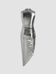 [샵사이다] High Neck Metallic Ruched Midi Dress : SHOPCIDER