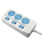 감전사고예방 개별 멀티탭 3구 1.5m : 초로기마트