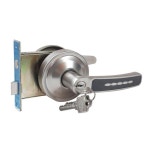 현관 락 열쇠포함 DL-9000GR 도어 자물쇠 레버 타입 록 현관레버 도어락 : 아이pic