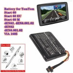 GPS 네비게이터 배터리 TomTomTom용 VFA 4EN6.001.024EN624EN62.4EN6.001.02 6060 EU60 MVIA 1605 3.7V1020mAh AHA11 : 리포즈바이스토어