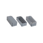 [케이지오토] 플라스틱 단자박스 15P KG-PPB15G (회색) / KG-PPB15GC (회색+투명) 170X75X56 : 주식회사 동광계전