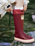 여성용 독일 장화 커플용 긴 튜브 방수 신발 패셔너블한 겉옷 벨 15236N1393454 : 스해구대영