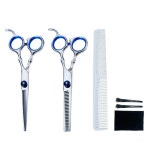 가정용 셀프커트 민가위 틴닝가위 셀프 미용가위세트 : POPONY