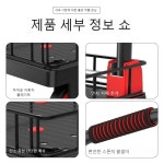 접이식 쇼핑 카트 폴딩 핸드 손수레 장바구니 구루마 캐리어 멀티 웨건 캠핑 시장 펜스 플랫 베드 트럭 핸들링 펜스가 있는 가정용 핸드카트 고속... 