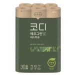 에코그린 두루마리휴지 3겹 화장지 30m 30롤 2팩 휴지 : 리에이유통