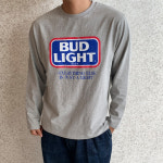 베럴댄나우 남녀공용 버드라이트 프린팅 오버핏 긴팔 티셔츠 : 베럴댄나우