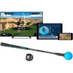 PHIGOLF 홈 골프 시뮬레이터 모션 센서가 장착 스윙 트레이너 3D 분석 Android iOS 장치 써포트 WGT E6 Connect Series와 호환 Phigolf1... 