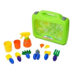 아기소꿉놀이완구 정원 가방종합 세트 농장놀이 꽃밭 유아용소꿉놀이 꽃 : 마동11